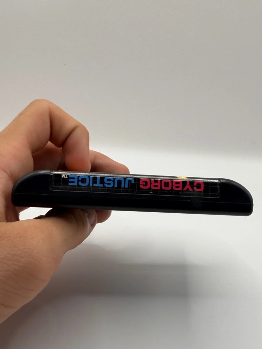 Cyborg Justice‎ Sega Genesis 1993 Blue/Red Vintage Game Cartridge